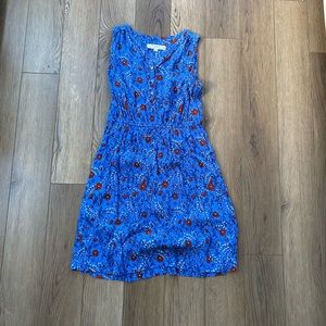 LOFT | Blue Floral Dress